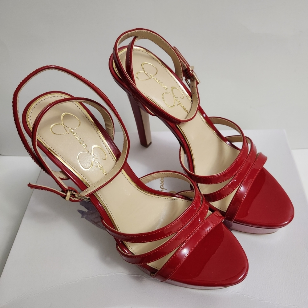 🆕️⬇️Jessica Simpson BALINA3 Strappy Platform Dress Sandals - Picture 6 of 14